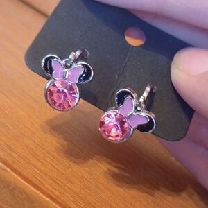 ♥️ Pink Minnie Mouse Inspired Earrings 🩷